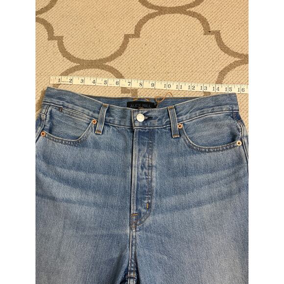 Alex Mill Carla High Rise Straight Jean, Vintage Light Wash, size 29, MSRP $225 - Picture 8 of 12